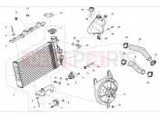 HUSQVARNA 2012 NUDA 900-900R COOLING SYSTEM