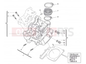 HUSQVARNA TE 449-511 CYLINDER HEAD