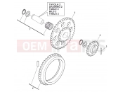 HUSQVARNA TE 449-511 OILPUMP GEAR