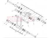 HUSQVARNA TE 449-511 LINKAGE SUSPENSION
