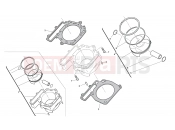 HUSQVARNA TXC 449-511 CYLINDER - PISTON
