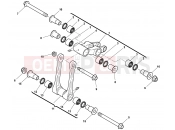 HUSQVARNA TXC 449-511 LINKAGE SUSPENSION