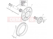 HUSQVARNA TC 449 OILPUMP GEAR