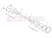 HUSQVARNA TC 449 OIL PUMP