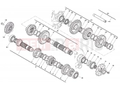 HUSQVARNA TC 449 GEAR BOX