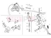 HUSQVARNA TC 449 REAR BRAKE SYSTEM