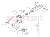 HUSQVARNA 2012 WR 250-300 EXHAUST SYSTEM
