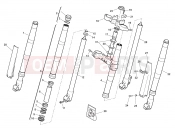 HUSQVARNA 2012 SMS-WRE 125 FRONT FORK ASSEMBLY