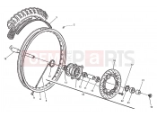 HUSQVARNA 2011 SM-TE 630 FRONT WHEEL (TE)
