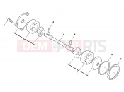 HUSQVARNA 2011 SMR 449-511 OIL PUMP