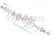 HUSQVARNA TE 449-511 CRANK SHAFT