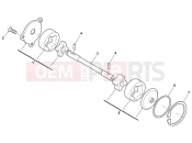 HUSQVARNA TE 449-511 OIL PUMP