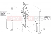 HUSQVARNA TE 449-511 STEERING FORK
