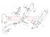 HUSQVARNA 2011 TXC 449-511 EXHAUST SYSTEM