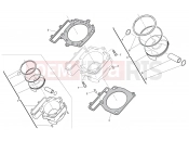 HUSQVARNA TC 449 CYLINDER PISTON