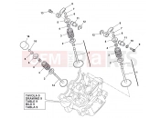 HUSQVARNA TC 449 VALVES