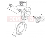 HUSQVARNA TC 449 OILPUMP GEAR