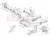 HUSQVARNA TC 449 REAR SWING ARM