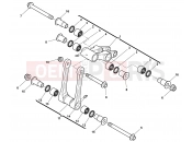 HUSQVARNA TC 449 LINKAGE SUSPENSION