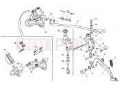 HUSQVARNA TC 449 REAR BRAKE SYSTEM