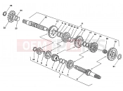 HUSQVARNA 2011 WR 250-300 GEAR BOX