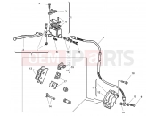 HUSQVARNA 2011 SMS4-TE 125 FRONT BRAKE