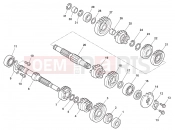 HUSQVARNA 2011 SMR-TE 125 GEAR BOX