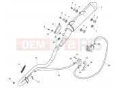 HUSQVARNA 2011 SMR-TE 125 EXHAUST SYSTEM