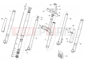 HUSQVARNA 2011 SMR-TE 125 FRONT FORK ASSEMBLY
