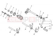 HUSQVARNA 2011 SMS-WRE 125 GEAR SHIFT
