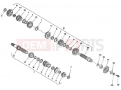 HUSQVARNA 2011 SMS-WRE 125 GEAR BOX