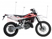HUSQVARNA 2011 SMS-WRE 125 TRANSFERS (WRE 125)