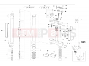 HUSQVARNA 310-450-510 FRONT FORK (SMR450-510 - TE310 EU)