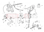 HUSQVARNA 310-450-510 REAR BRAKE SYSTEM