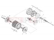 HUSQVARNA TE-TC-TXC 250 PRIMARY DRIVE - CLUTCH