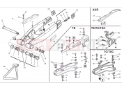 HUSQVARNA TE-TC-TXC 250 REAR SWING ARM