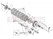 HUSQVARNA SMS-WRE 125 PRIMARY DRIVE - CLUTCH