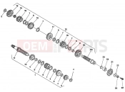 HUSQVARNA SMS-WRE 125 GEAR BOX