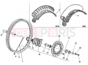 HUSQVARNA SMS-WRE 125 FRONT WHEEL