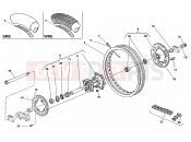 HUSQVARNA SMS-WRE 125 REAR WHEEL