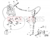 HUSQVARNA SMS-WRE 125 REAR BRAKE SYSTEM