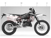 HUSQVARNA SMS-WRE 125 TRANSFERS (WRE)
