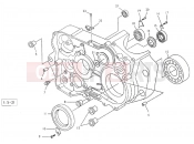 HUSQVARNA 2009 SM-TE 610 CRANKCASE CARTER R.H.