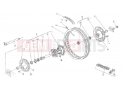 HUSQVARNA 2009 SM-TE 610 REAR WHEEL