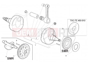 HUSQVARNA 250-310-450-510 CRANKSHAFT
