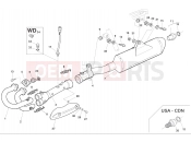 HUSQVARNA 250-310-450-510 EXHAUST SYSTEM (TE-TC-TXC)