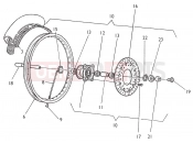 HUSQVARNA 250-310-450-510 FRONT WHEEL (SMR)