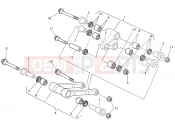 HUSQVARNA 250-310-450-510 LINKAGE SUSPENSION