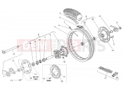 HUSQVARNA 250-310-450-510 REAR WHEEL