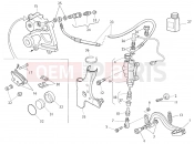 HUSQVARNA 250-310-450-510 REAR BRAKE SYSTEM
